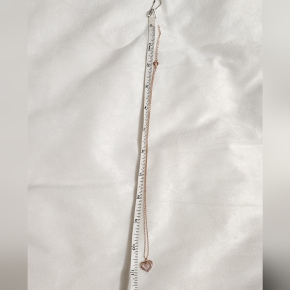 Heart Rose Gold Necklace - Picture 4 of 5